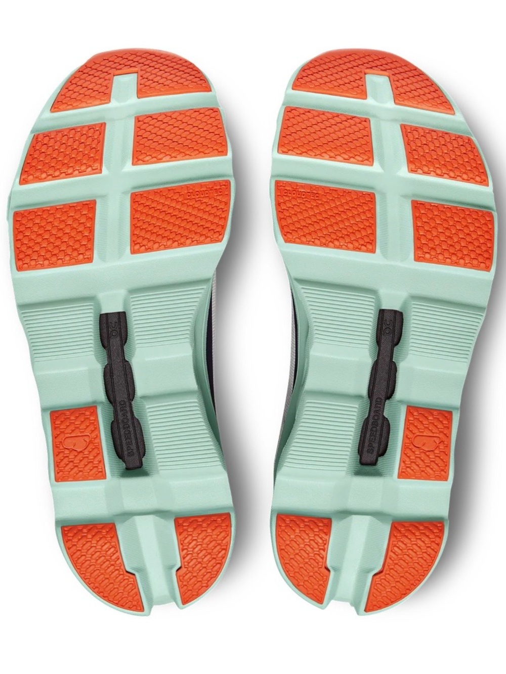 On Cloud Cloudmonster Women's Undyed White/Creek Women’s Running Athletic Shoes - Picture 5 of 9